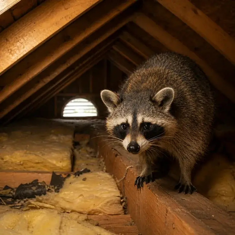 Wildlife imagery used in the Solace Wildlife Control website design